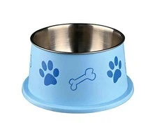 Trixie PLASTIKINIO PLĖVELO METALINĖ MĖGINĖ 0, 9 l 15 cm