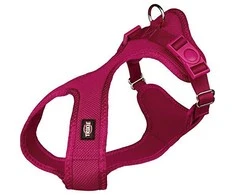 TRIXIE Comfort Soft touring petnešos, XXS-XS 28-40cm/15mm, fuksija