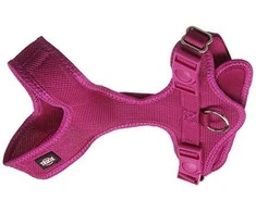 TRIXIE Comfort Soft touring petnešos, S 33-50cm/20mm, fuksija