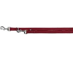 TRIXIE Premium pritaikomas pavadys, dvisluoksnis, M-L 2m/20mm, raudonas