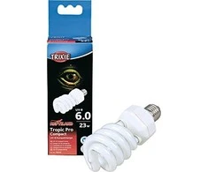 Trixie Lempa kompaktinė Tropic Pro 6.0 UV-B 23W, 60x152mm