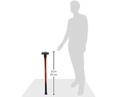 Truper Plaktukas-kūjis aštuonkampe dviguba galva 2700g, stiklo pluošto kotas 91cm