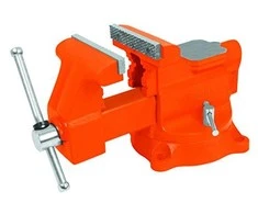 Šaltkalvio spaustuvai, HEAVY DUTY 150mm 24,2kg. 360° pasukamas. Keičiamos lūpos Truper®