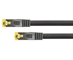 Python Series Python Patchkabel mit Cat.7 Rohkabel S/FTP PiMF halogenfrei 15m juodas