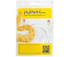 Python Series Python RNS Patchkabel Cat.6 S/FTP PiMF PVC 250MHz OFC 1,0m balta