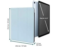 Tucano Up Plus kieto korpuso dėklas iPad Air 10.9 (2022) iPad Pro 11 (2022-2018) mėlynas