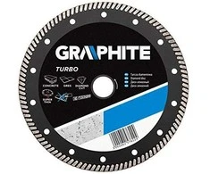 Graphite Grafito Deimantinė geležtė turbina 230x22,2mm
