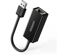 UGREEN CR110 USB - RJ45 tinklo adapteris juodas