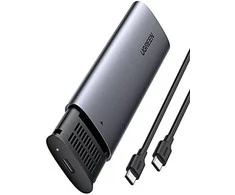 Ugreen 10902 saugojimo diskų korpusas SSD korpusas Pilka M.2