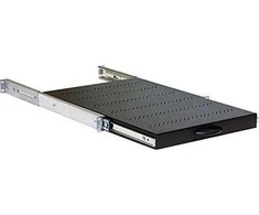Triton RAB-UP-X19-A1, 19 colių ištraukiama lentyna, keliamoji galia iki 50 kg, 1 aukšt./650 mm, RAL 9005 juoda - RAB-UP-X19-A1