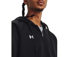 UAR Under Armour Men’s Rival Fleece FZ Hoodie juodas 1379767 001