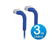 Ubiquiti U-Cable-Patch LAN Patch Cord 3m RJ45 Mėlyna, UniFi Komutacinis kabelis, Cat6