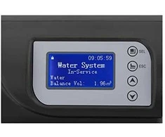 Uniprodo Vandens minkštiklis ir nukalkinimo priemonė su automatiniu vožtuvu 5 l 3,3 W LCD