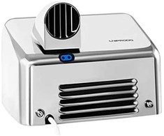 Uniprodo Bekontaktis automatinis sieninis rankų džiovintuvas iš nerūdijančio plieno 2300 W