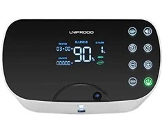 Koncentrator tlenu LED Uniprodo 1-6L 28-90% (Pažeista pakuotė)