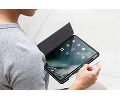UNIQ Moven Dėklas Apple iPad Pro 11″ (2021/2020) Antimicrobial charcoal pilkos spalvos