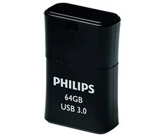 Philips USB 3.0 64GB Pico Edition Juodas