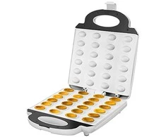 Vaflinė Unold Waffle-Nuts maker 48360 Baltas, 1400 W, Nuts, Vaflių skaičius 24, Ceramic coating
