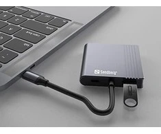 Sandberg USB-C Dock 2xHDMI+USB+PD
