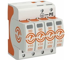 OBO Bettermann Bettermann viršįtampio ribotuvas kombinuotas V50 4P 280V 5093513