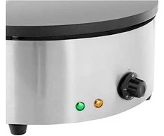 Vaflinė Royal Catering Apvali blynų kepimo mašina, dengta teflonu, skersmuo 40 cm