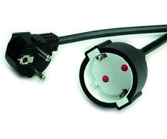 Vertė VALUE Schuko ilgintuvas juodas 230V 5m 196,85col. - 19.99.1167
