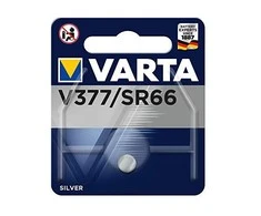 Varta 377 sidabrinis oxide button cell batteries
