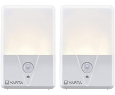 Varta Motion Sensor Night Light Twin Pack be. Batt. 16624101402