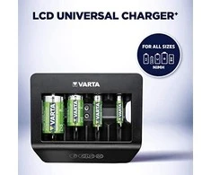 Varta AAA/AA/C/D/9V elementų kroviklis LCD Universal Charger Plus 57688