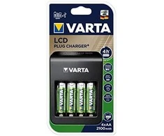 Blow VARTA LCD PLUG+4xAA 2100mAh įkroviklis