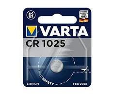 Baterija - VARTA CR1025 3V Ličio Monetų Elementas 10mm x 2.5mm