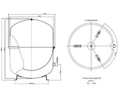 izplešanās tvertne Reflex N 100L, 6bar/120°C