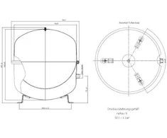 izplešanās tvertne Reflex N 50L, 6bar/120°C