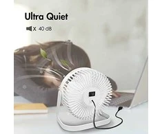 Ventiliatorius LogiLink UA0403 USB balta