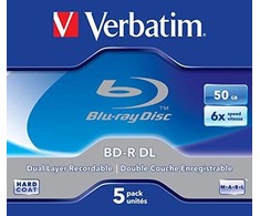 Verbatim BD-RD DL 50 GB 6x5 vnt (43748)
