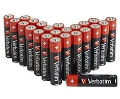 1x24 Verbatim šarminė baterija Micro AAA LR 03 PVC dėžutė 49504