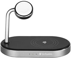 Verbatim WCS-02 3in1 Qi MFi Wireless Apple+QC 3.0 įkroviklis mažmeninė prekyba