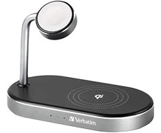 Verbatim WCS-02 3in1 Qi MFi Wireless Apple+QC 3.0 įkroviklis mažmeninė prekyba