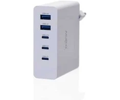 Įkroviklis Verico Verico Ladegerät MOJO GaN 140W PD, 5-Port (USB-A &amp; USB-C) WH retail