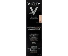 Vichy Dermablend 3D Correction Foundation Oily Skin 25 Nude makiažo pagrindas 30ml