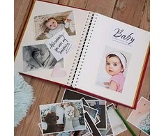 Victoria Collection Albumas SA60S Magnetic 60pgs Classic, raudonas