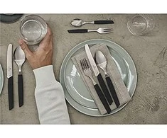 Victorinox Swiss Modern Stalo įrankių rinkinys 24 vnt. juodas