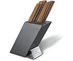 Victorinox Swiss Modern Peilis Block buko mediena 6 vnt