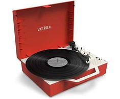 Patefonas Victrola Re-Spin VSC-725SB, Raudonos spalvos