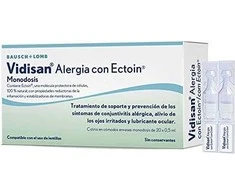 Vidisan Allergy With Ectoin Vienkartinė 20 x 0,5 ml