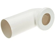 WC pajungimo alkūnė Viega, d100, 90°