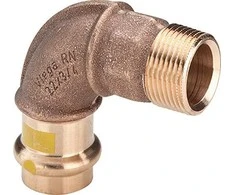 Viega 90 ° 15mm x GZ 1 / 2 "2614 - 345747