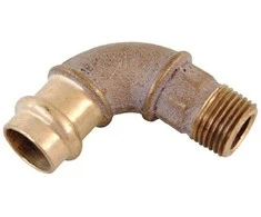 Viega Bow 90° Profipress 18mm x 1/2 "bronza (345754)