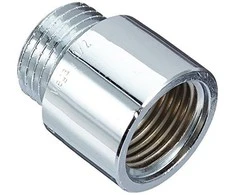 Kk Sourcing Aps Žalvarinis chromuotas pailginimas VIEGA, d 1/2', , 20 mm