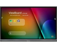 Monitorius Sistemos sąveikumas ViewSonic IFP5550-5 139,7 cm 55 kcal 40 taškų lietimui jautrus ekranas 7H AG 3840x2160 400 nitų 1200:1 32 GB atmintis 4 GB RAM